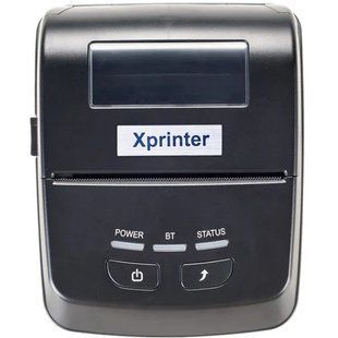 Xprinter XP-P801A &mdash; Мобільна друкарка чеків Xprinter XP-P801A(термодрук,70мм/с,стрічка72 мм,203DPI,USB,Bluetooth,чорний) 1-62676 фото