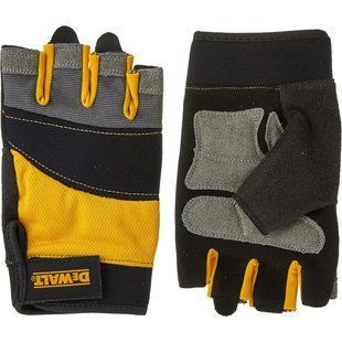 Dewalt DPG213L &mdash; work gloves open universal size 9 with additional pads on the palm 1-71254 фото