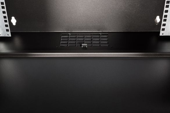 Серверна шафа Digitus DN-49203 &mdash; Настінна шафа SOHO PRO 19" 7U, скляні двері, 370x540x400 мм, чорний 1-58905 фото