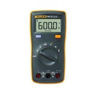 Fluke 106 (4367927) &mdash; Карманный цифровой мультиметр на 5999 отсчетов, 600 В/10 А 1-35934 фото