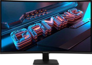 Gigabyte GS32QCA Gaming Monitor &mdash; Монитор игровой 32", VA, 2560х1440, 180 Гц, 1 мс, HDMI, DP, FreeSync, Adaptive-Sync 1-63271 фото