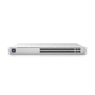 Ubiquiti USW-PRO-AGGREGATION-EU — Комутатор керований, L3, 28х10G SFP+, 4х25G SFP28