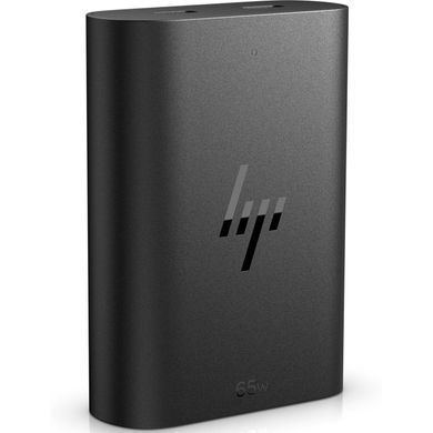 HP 600Q7AA &mdash; Адаптер живлення для ноутбука HP 65W GaN USB-C LC, чорний 1-60427 фото