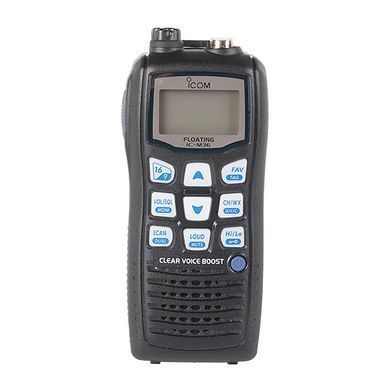 Радиостанция Icom IC-M36 &mdash; Рация цифровая морская Tx 156.025-157.425 МГц/Rx 156.050-163.275 МГц 16 каналов 34343 фото