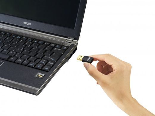 Asus USB-N13 C1 &mdash; Wi-Fi адаптер 802.11n 2.4 ГГц 300 Мбіт/с (Вітрина) 77-246 фото