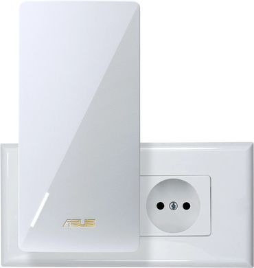 Точка доступу Asus RP-AX58 AX3000 &mdash; Ретранслятор внутрішній 802.11ах 2.4/5 ГГц 3000 Мбіт/с (Б/В) 9-12123 фото