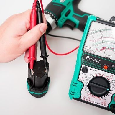Pro'sKit MT-2207 &mdash; Аналоговый мультиметр, стрелочный, 1000 В/10 А 1-35941 фото