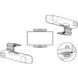 Poly 783S4AA &mdash; Кріплення Poly P15/R30 Wall Mount for Video Bar 1-60778 фото 2