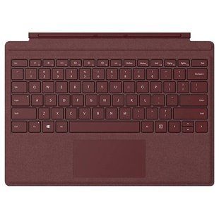 Клавиатура Microsoft Surface Pro Signature Type Cover Burgundy 719642 фото