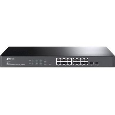 Сетевой коммутатор TP-Link TL-SG2218 &mdash; Коммутатор 16x1GE 2xSFP L2 Smart Switch 19" 1U 1-7439 фото