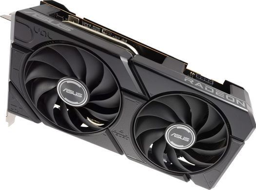 Asus DUAL-RX7600-O8G-EVO &mdash; Видеокарта Radeon RX 7600 DUAL OC EVO 8 ГБ GDDR6 128-bit (90YV0LD0-M0NA00) 1-53501 фото