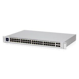 Мережевий комутатор Ubiquiti USW-48 &mdash; Комутатор керований L2 5xGbE 4xSFP+ PoE 600 Вт 13289 фото
