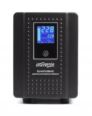 Источник бесперебойного питания EnerGenie EG-HI-PS1000-02 &mdash; ИБП длительного действия (инвертор), 1000 ВА 1-23342 фото
