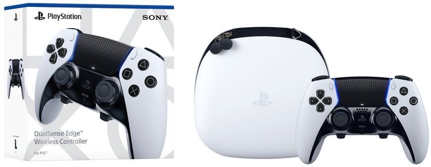 Sony 1000044115 &mdash; PlayStation 5 Геймпад Dualsense Edge BT, белый 1-67558 фото